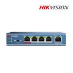 DS-3E0105P-E , HIKVISION 4-ports 100Mbps Unmanaged PoE Switch