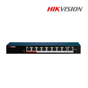 DS-3E0109P-E , HIKVISION 8-ports 100Mbps Unmanaged PoE Switch