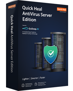 Quick Heal AntiVirus for Server 1 USER 1 YEAR